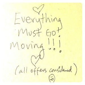 Everything must go! Moving Sale!!!